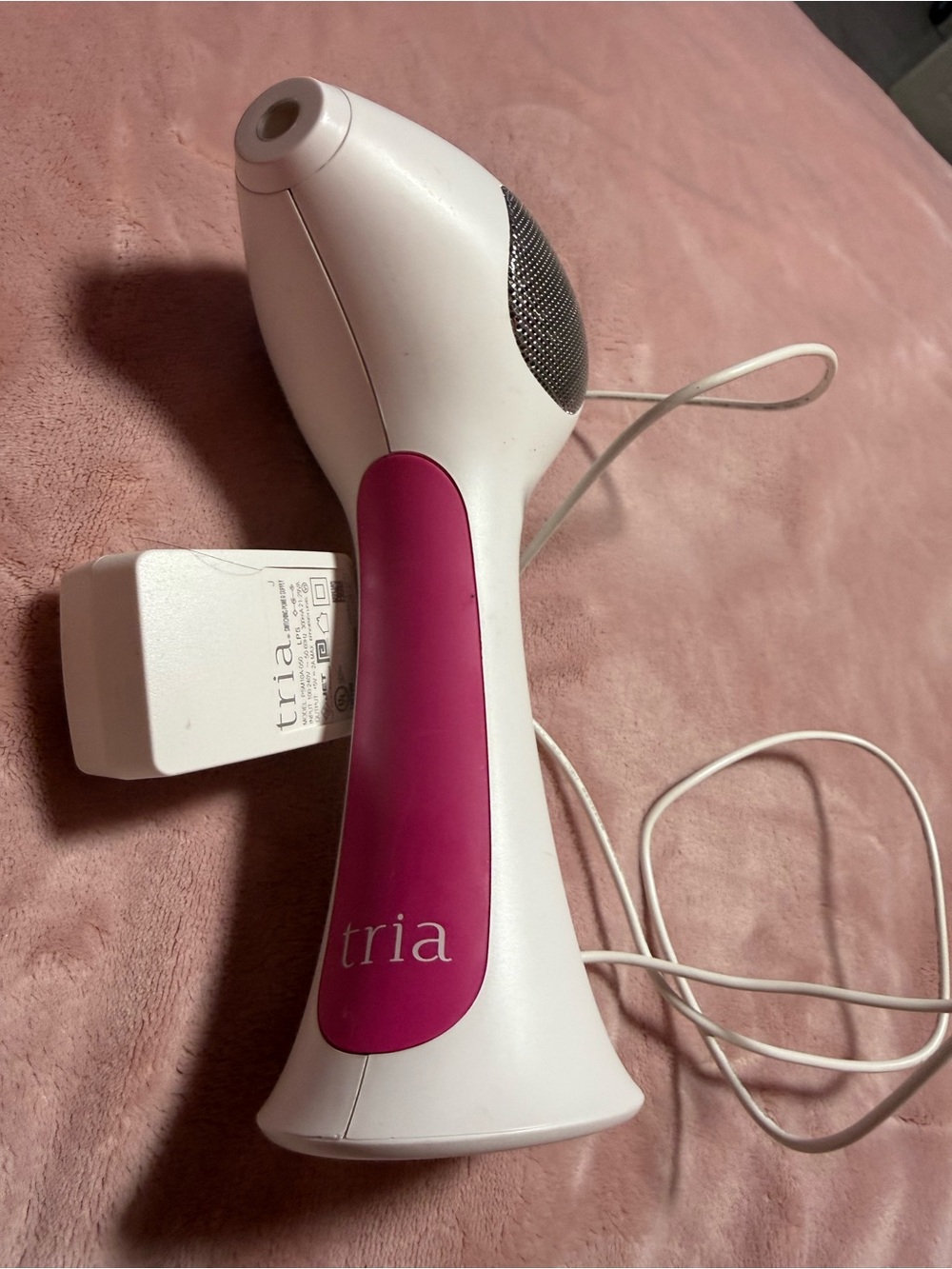 Pink & White Personal Hair Removal Device